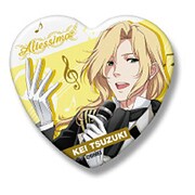 ハート缶バッジ アイドルマスター SideM 都築圭