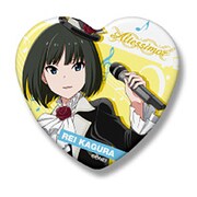 ハート缶バッジ アイドルマスター SideM 神楽麗