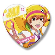 ハート缶バッジ アイドルマスター SideM 蒼井悠介