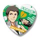 ハート缶バッジ アイドルマスター SideM 信玄誠司
