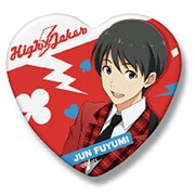 ハート缶バッジ アイドルマスター SideM 冬美旬