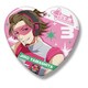 ハート缶バッジ アイドルマスター SideM 山下次郎