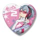 ハート缶バッジ アイドルマスター SideM 硲道夫