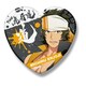 ハート缶バッジ アイドルマスター SideM 円城寺道流
