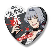 ハート缶バッジ アイドルマスター SideM 牙崎漣