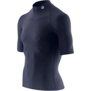 J57186016D [マルチ メンズ ショートスリーブトップ（モックネック） XL ネイビー]