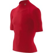 J57187016D [マルチ メンズ ショートスリーブトップ（モックネック） XL レッド]