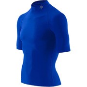 J57189016D [マルチ メンズ ショートスリーブトップ（モックネック） XL ブルー]