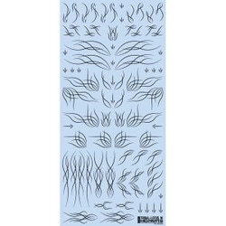 TRI-L-M-BLK [トライバルロータス M ブラック 1枚入]