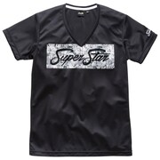 K2MA601091 [SuperStar Tシャツ メンズ Lサイズ ブラック×ホワイト]