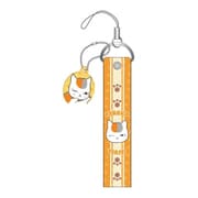 夏目友人帳 クリーナー付きスマホストラップ ワイド [ニャンコ先生B]