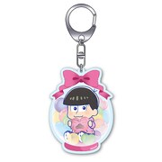 ぷりっしゅ おそ松さん アクリルキーホルダー プレゼントバルーンver. [トド松]