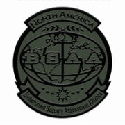 PATCH BIOHAZARD BSAA 刺繍 OD