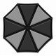 PATCH BIOHAZARD Umbrella 刺繍 Mono