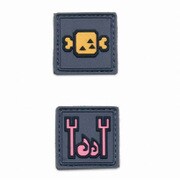 PATCH モンスターハンター アイテムアイコン 上手に焼けました 2個セット