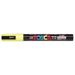 POSCA ポスターカラーマーカー PC-3M 0.9～1.3mm パステルイエロー PC3MP.2