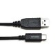 USB 充電・通信ケーブル Type-Cオス-TypeA3.0オス 1m ブラック RBHE246
