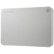 CANVIO PREMIUM ポータブルハードディスク 2TB シルバーメタリック HD-MA20TS