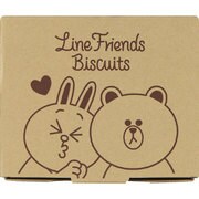ミルクティービスケット LINE FRIENDS ギフト 100g×2本入