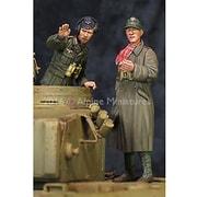 WWII ドイツアフリカ軍団 装甲部隊指揮官セット(2体セット) [1/35スケール フィギュアシリーズ]