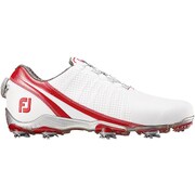16 DNAボア WT/RD W245 [ゴルフシューズ 2E 24.5cm ホワイト/レッド]