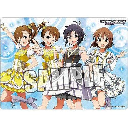B5クリア下敷き アイドルマスター 雪歩・真・亜美・真美 [キャラクターグッズ]