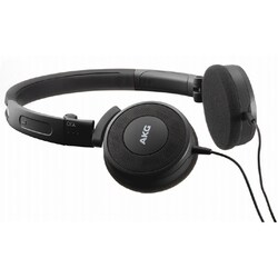 AKG有線ヘッドフォン Y30U AKG、税別5,880円のセミオープンエアのオンイヤーヘッドホン