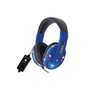 光るサウンドヘッドフォン ブルー AH9389BL
