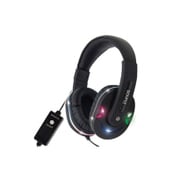 光るサウンドヘッドフォン ブラック AH9389BK