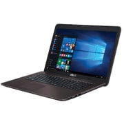 X756UJ Xシリーズ 17.3型液晶/Core i7-6500U/メモリ 8GB/HDD 1TB/NVIDAI GeForce 920M/VRAM 2G/DVDスーパーマルチドライブ/Windows 10 Home 64ビット/ダークブラウン X756UJ-6500