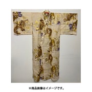 531M [浴衣地 竜虎 男浴衣 Mサイズ ベージュ]