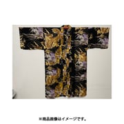 631XL [浴衣地 竜虎 長伴天 XＬサイズ 黒]