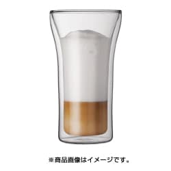 ASSAM（アッサム） ダブルウォール グラス 400ml 2個セット 4547-10