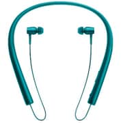ワイヤレスステレオヘッドセット h.ear in Wireless Bluetooth対応 ビリジアンブルー MDR-EX750BT/L