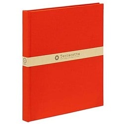 テラコッタ ブック式フリーアルバム デミ レッド TER-DB-180-R