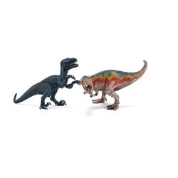 42216 ティラノサウルス・レックスとベロキラプトル 小 [DINOSAURS]