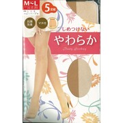 やわらかパンスト M~Lサイズ BBE 5足組