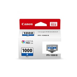 ヨドバシ.com - キヤノン Canon PFI-1000B [インクタンク ブルー] 通販 