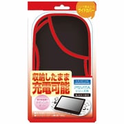 ALG-PVSSCR [PSVita1000/2000用 スリムソフトケース ブラック×レッド]