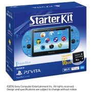 PlayStation Vita Starter Kit Wi-Fiモデル アクア・ブルー [PS Vita本体 PCHJ-10030]