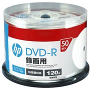 録画用DVD-R 50P スピンドルケース インクジェットプリンター対応ホワイトワイドレーベル CPRM対応 1-16倍速 DR120CHPW50PA