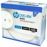 録画用DVD-RW 10P スリムケース インクジェットプリンター対応ホワイトワイドレーベル CPRM対応 1-2倍速 DRW120CHPW10A