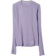 KAW12-AI8225-J/OT [ランニングウェア 長袖Tシャツ Snova リフレクト レディース OTサイズ パープルグロー S16]