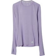 KAW12-AI8225-J/L [ランニングウェア 長袖Tシャツ Snova リフレクト レディース Lサイズ パープルグロー S16]