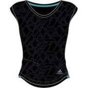 BIK21-AP1595-J/M [W ワークアウト フレンチスリーブ グラフィックTシャツ]