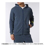 BIO70-AP4600-J/L [BASIC+ スウェットジップパーカー メンズ Lサイズ カレッジネイビー]