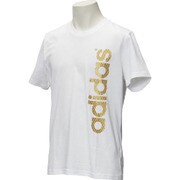 BIO69-AP4603-J/O [BL Tシャツ メンズ Oサイズ ホワイト/ゴールドメット]
