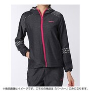 BIN77-AP4635-J/M [HM ツイルジップパーカー レディース Mサイズ ダークグレイヘザー]