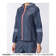 BIN77-AP4636-J/L [HM ツイルジップパーカー レディース OTサイズ ダークマリン]