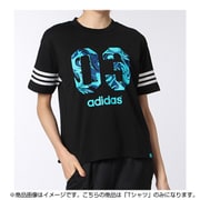 BIO05-AP4712-J/L [SC マーブルナンバリングTシャツ レディース Mサイズ ブラック]